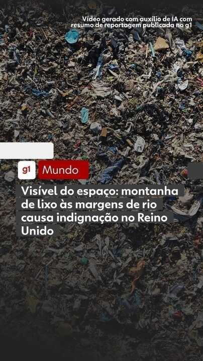 River in the United Kingdom Impacted by Illegal Waste Dumping